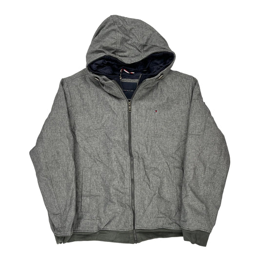 Tommy Hilfiger Jacket - 2XL Grey Polyester