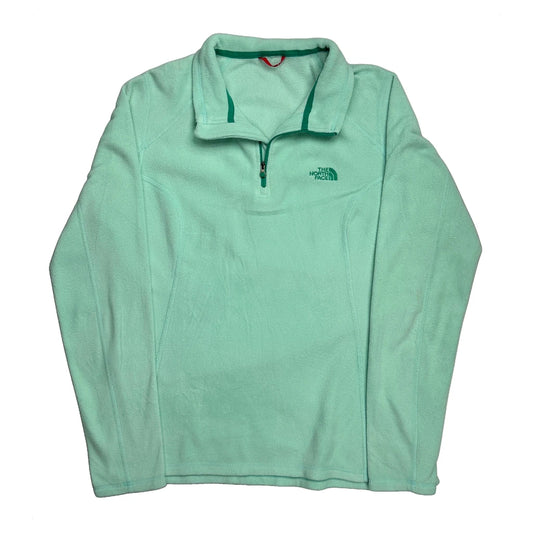 The North Face Fleece - Large Green Polyester