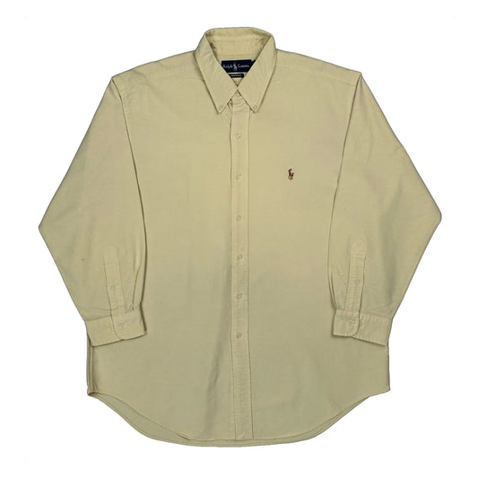 Ralph Lauren Shirt - XL Yellow Cotton