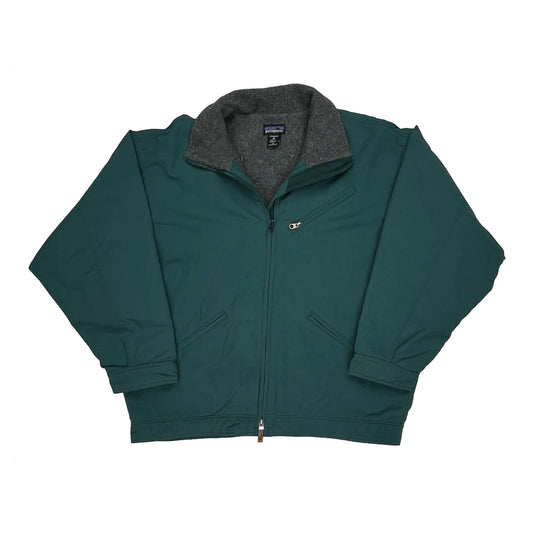 Vintage Made In USA Patagonia Jacket - Medium Green Polyester