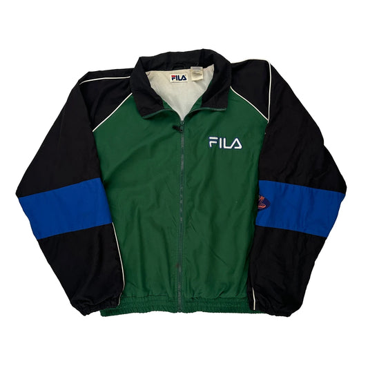 Fila Windbreaker - XL Green Polyester