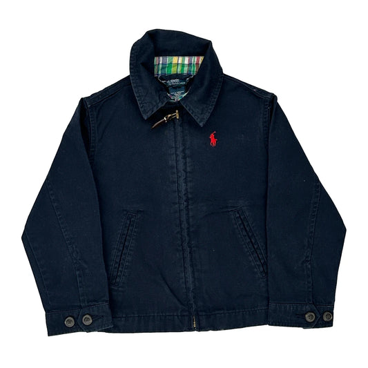 Age 3 Polo By Ralph Lauren Harrington Jacket - XS Navy Cotton