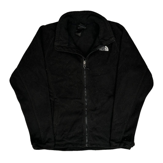 Vintage The North Face Fleece Jacket - Large Black Polyester