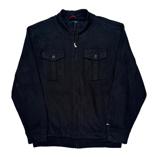 Tommy Hilfiger Fleece Jacket - XL Black Polyester