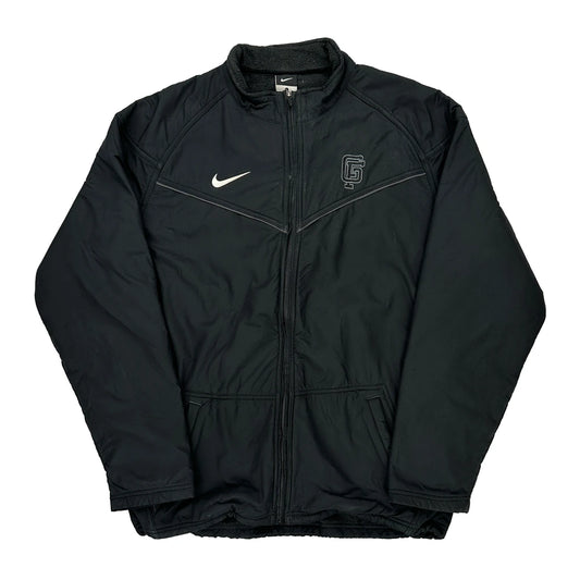 George Fox University Nike Jacket - Large Black Polyester