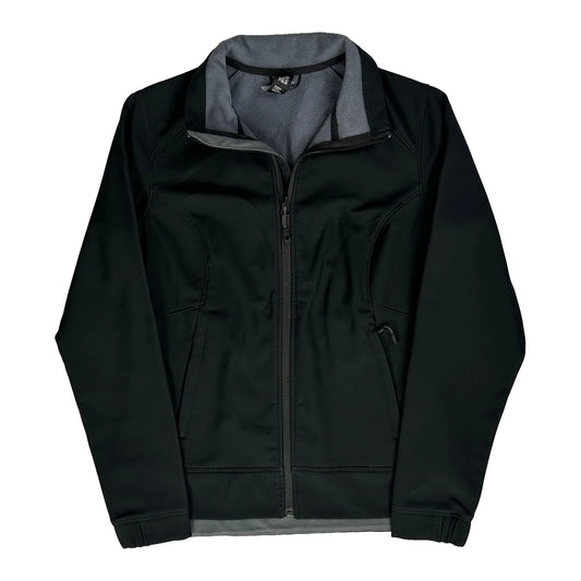 Vintage Mountain Hard Wear Jacket - Medium Black Polyester