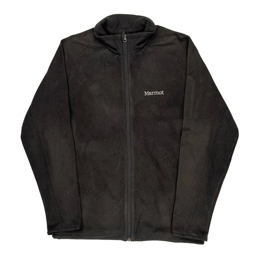 Marmot Fleece Jacket - Large Black Polyester