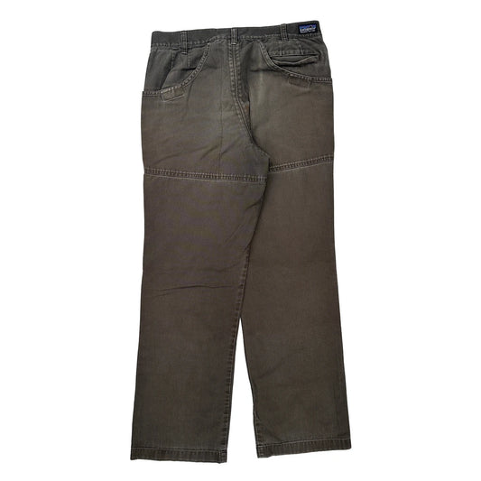 Patagonia Double Knee Cargo Trousers - 31W 30L Brown Cotton