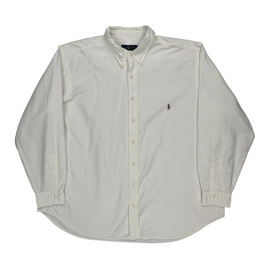 Ralph Lauren Shirt - 2XL White Cotton