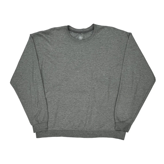 Athletic Works Sweatshirt - XL Grey Cotton Blend