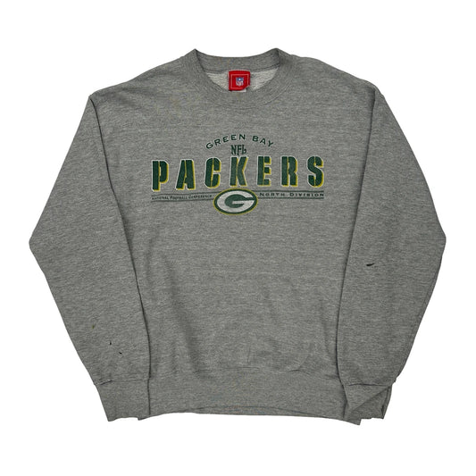 Green Bay Packers Nfl Sweatshirt - Medium Grey Cotton