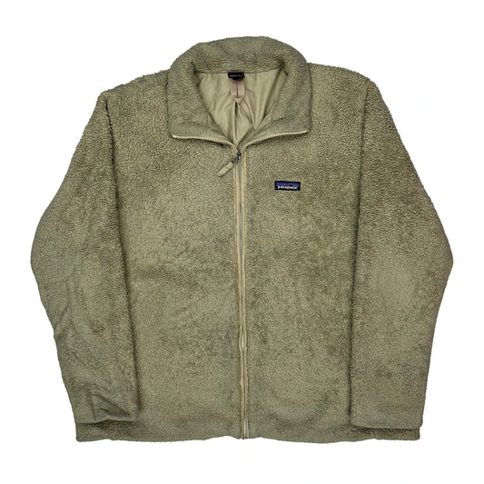 Patagonia Fleece Jacket - 2XL Beige Polyester