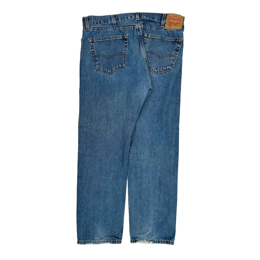 505 Levis Jeans - 37W 31L Blue Cotton