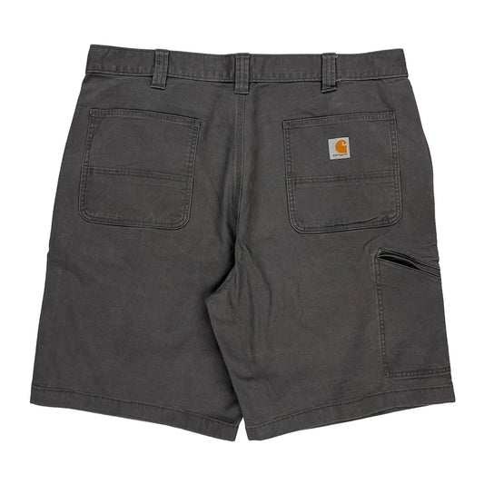 Carhartt Shorts - 37W 10L Grey Cotton Blend