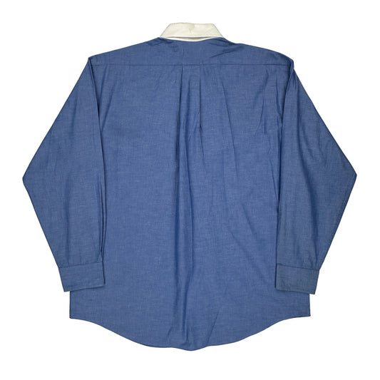 Gant Shirt - Large Blue Cotton