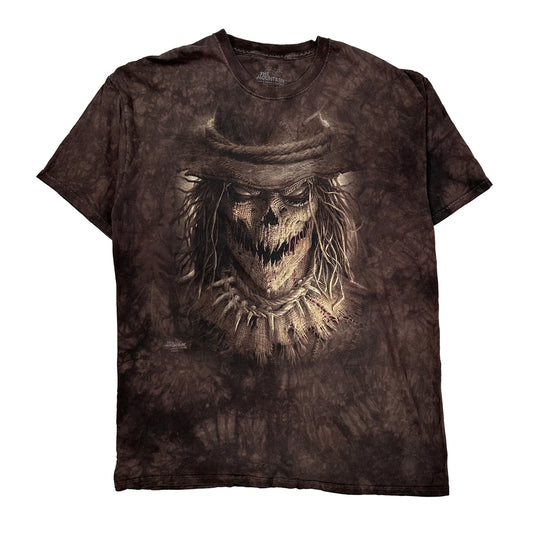 The Mountain Halloween T-Shirt - 2XL Brown Cotton