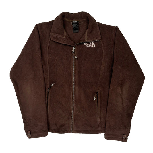 The North Face Fleece Jacket - Large Brown Polyester