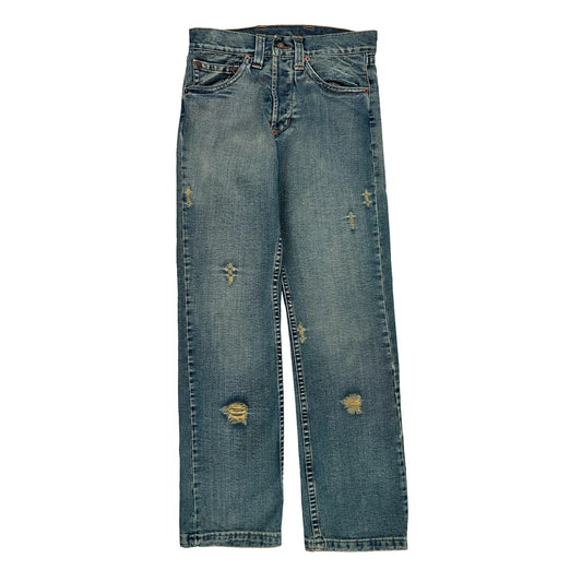 501 Levis Jeans - 30W UK 12 Blue Cotton