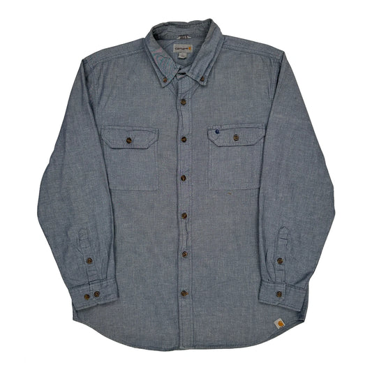 Carhartt Shirt - Large Blue Cotton