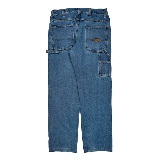 Red Kap Carpenter Jeans - 33W 34L Blue Cotton