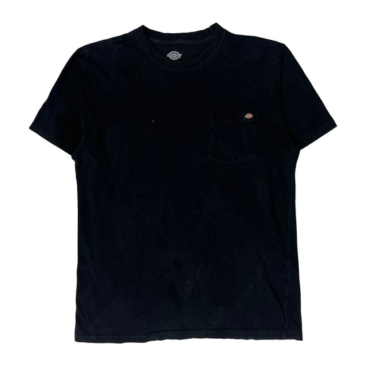 Dickies Tall T-Shirt - Large Black Cotton