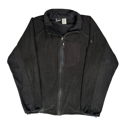Vintage The North Face Fleece Jacket - XL Black Polyester