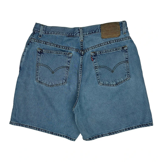 Vintage Levis Denim Shorts - 32W 9L Blue Denim