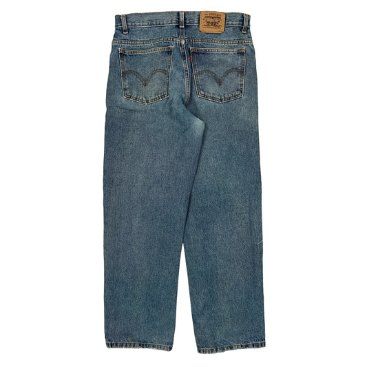 Vintage Orange Tab Levis Jeans - 30W 29L Blue Denim