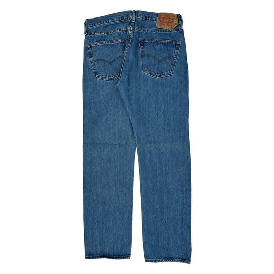 Vintage 501 Levis Jeans - 34W 34L Blue Denim