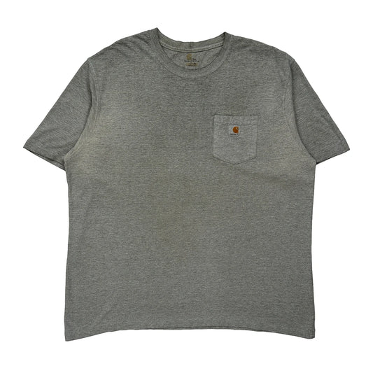 Carhartt T-Shirt - 2XL Grey Cotton