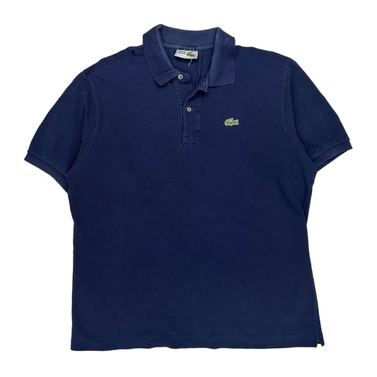 Lacoste Polo Shirt - Large Navy Cotton