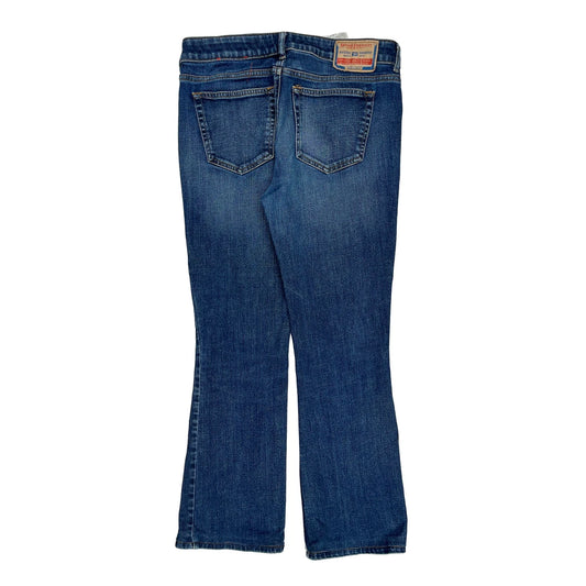 Diesel Boot Cut Jeans - 32W UK 10 Blue Denim