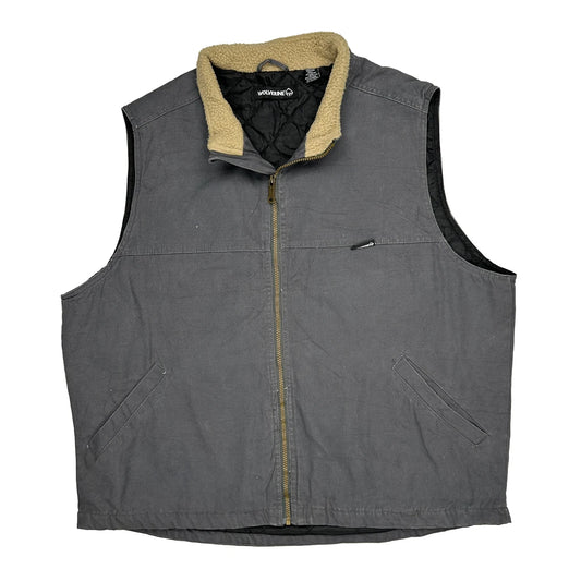 Wolverine Gilet - No Size Grey Cotton