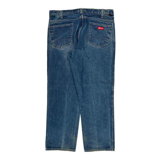 Dickies Jeans - 36W 30L Blue Cotton