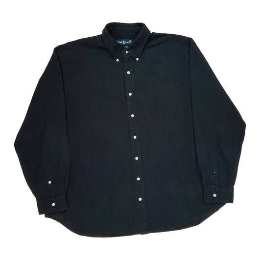 Ralph Lauren Shirt - 2XL Black Cotton