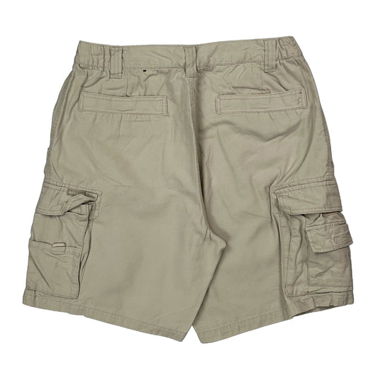 Woolrich Cargo Shorts - 32W 8L Beige Cotton