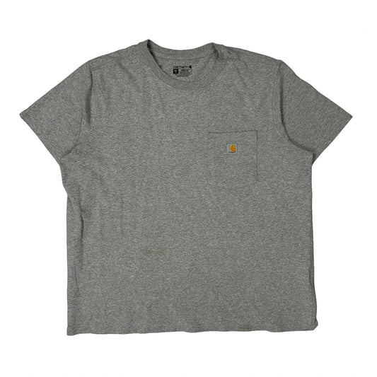 Carhartt T-Shirt - 2XL Grey Cotton