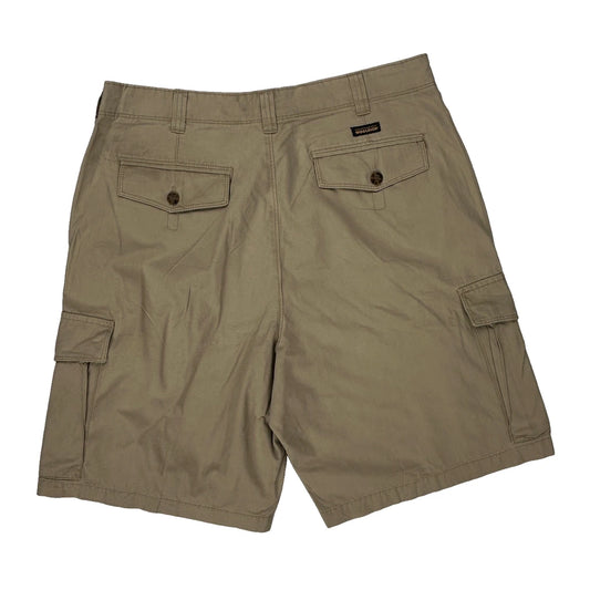 Wrangler Cargo Shorts - 36W 9L Khaki Cotton