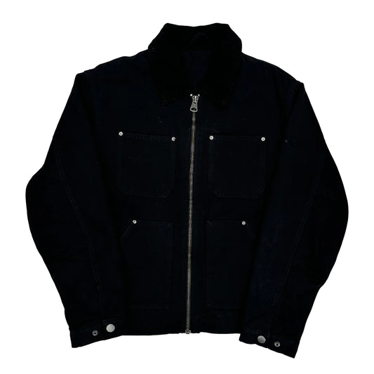 Unbranded Workwear Jacket - Medium Black Cotton