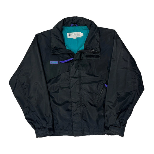Columbia Windbreaker - Large Black Nylon