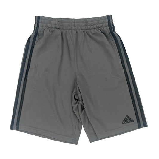 Age 10-12 Adidas Sport Shorts - Medium Grey Polyester
