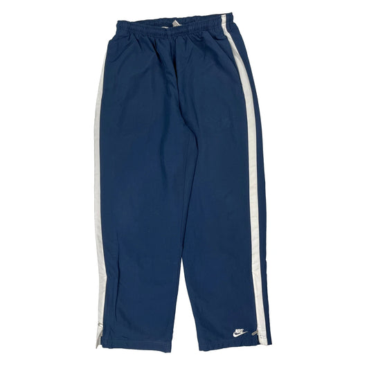 Nike Tracksuit - Large Blue Polyester