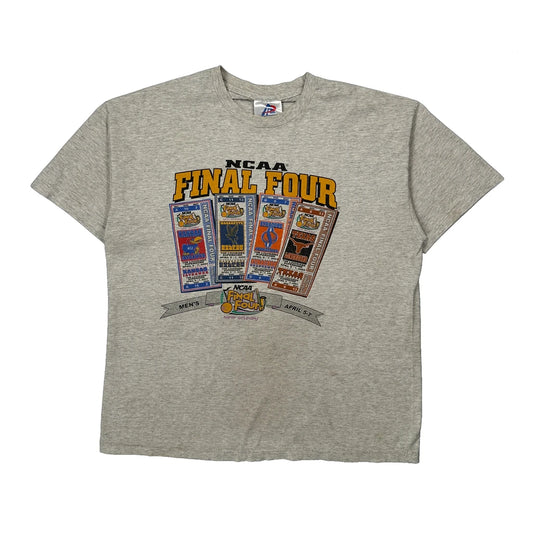 Ncaa Final Four Tri Lake T-Shirt - XL Grey Cotton