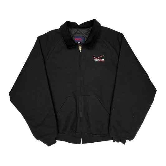 Vintage King Louie Workwear Jacket - XL Black Polyester