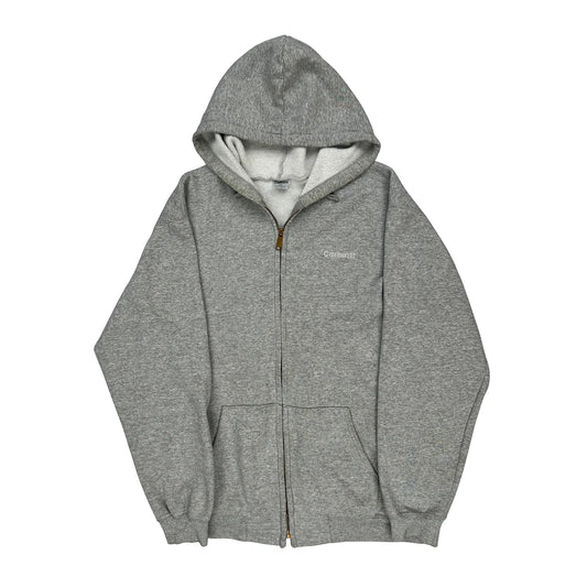 Carhartt Hoodie - XL Grey Cotton Blend