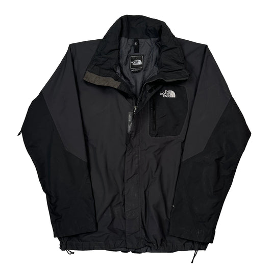 The North Face Waterproof Jacket - Large Black Nylon