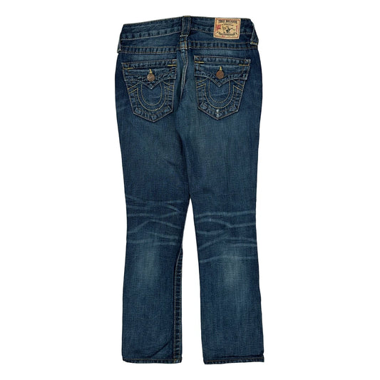 True Religion Jeans - 28W UK 6 Blue Cotton