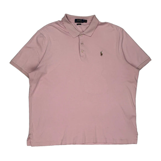 Polo By Ralph Lauren Polo Shirt - XL Pink Cotton