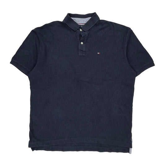 Tommy Hilfiger Polo Shirt - XL Navy Cotton