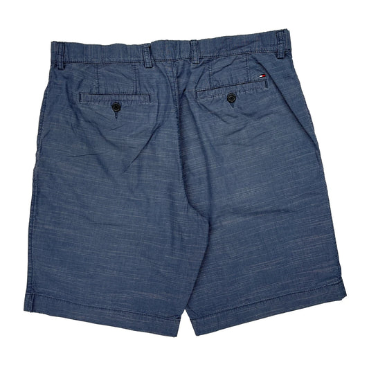 Tommy Hilfiger Chino Shorts - 36W 10L Blue Cotton